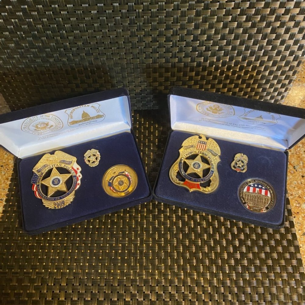 President Obama's Inauguration Momento Badges